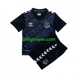 Billige Fotballdrakter Everton FC Keeper Barn Bortedraktsett 2023/24 Kortermet